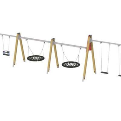 Качели с одной осью вращения, Наш двор