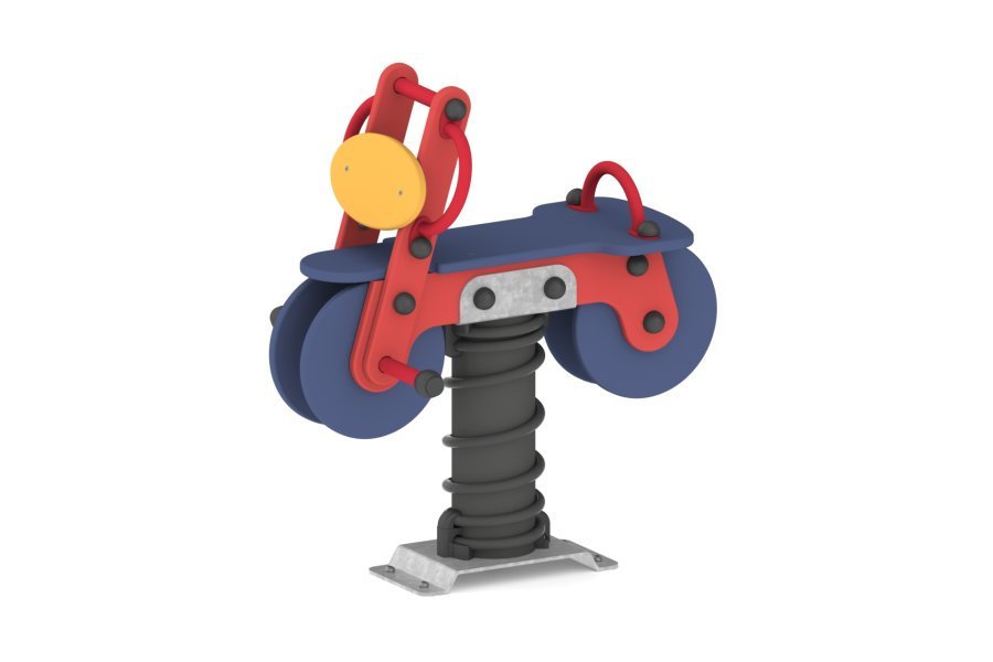 Качалка с одной опорой, Наш двор