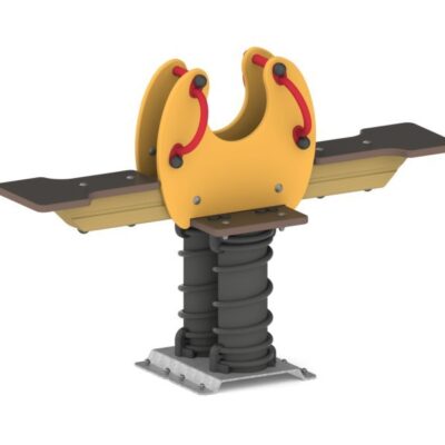 Качалка с одной опорой, Наш двор