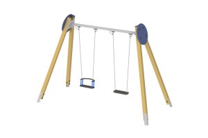 Качели с одной осью вращения