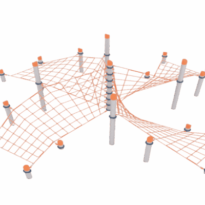 Канатные игровые комплексы