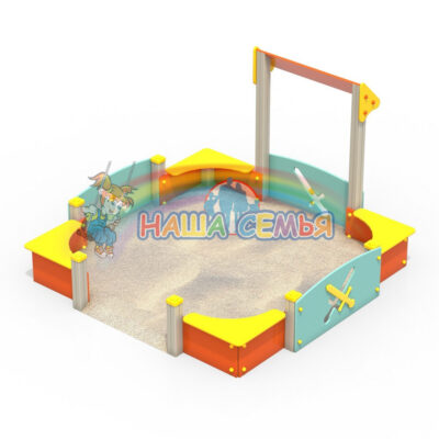 Песочный дворик "Тип 1", Наша семья