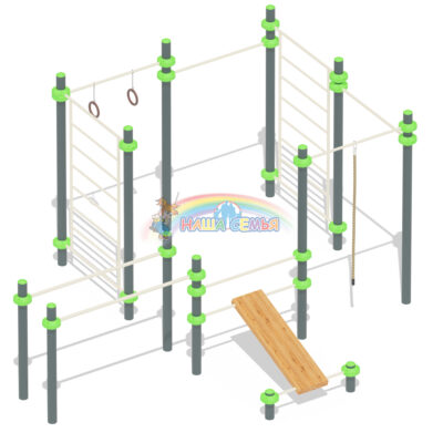 Спортивный комплекс для воркаут "СХ-35", Наша семья