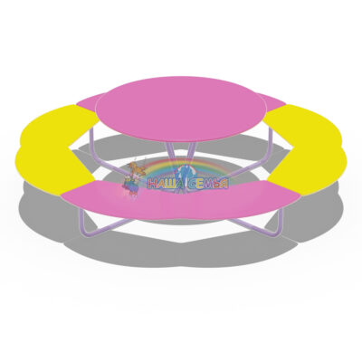Стол с лавочками "Лето", Наша семья