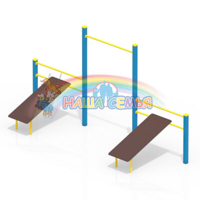 Спортивный комплекс для воркаут "Тип 10", Наша семья