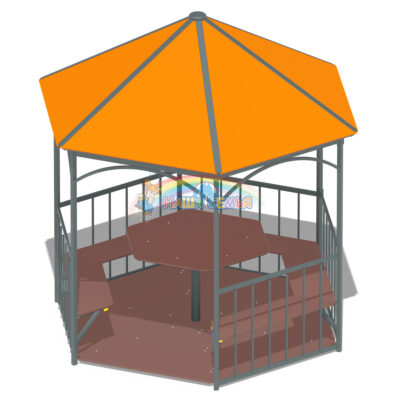 Беседка шестигранная со столом, Наша семья