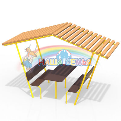 Домик-беседка детская, Наша семья