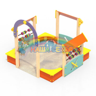 Песочный дворик "Тип 1", Наша семья