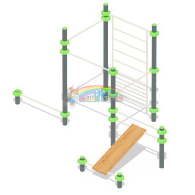 Спортивный комплекс для воркаут "СХ-29", Наша семья
