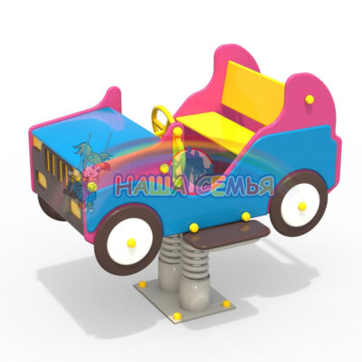 Качалка на пружине "Кабриолет", Наша семья