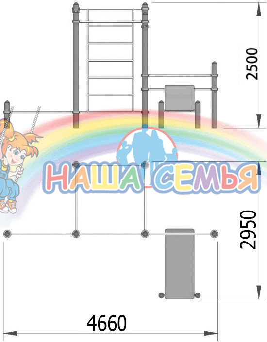 Спортивный комплекс для воркаут "СХ-29", Наша семья — изображение 2