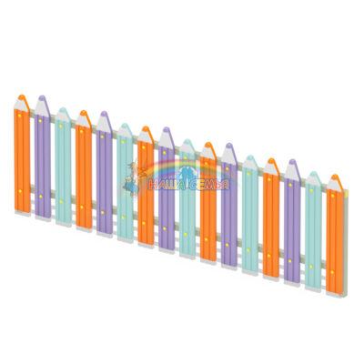 Ограждение "Карандаши", Наша семья