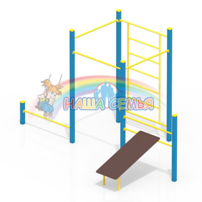 Спортивный комплекс для воркаут "Тип 2", Наша семья