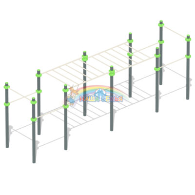Рукоход с турниками "СХ-23", Наша семья