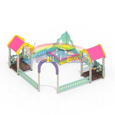 Песочный дворик "Тип 2", Наша семья