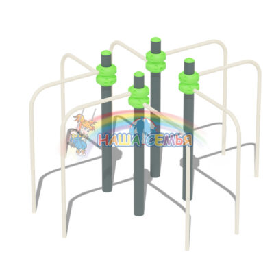 Брусья для воркаут "СХ-42", Наша семья