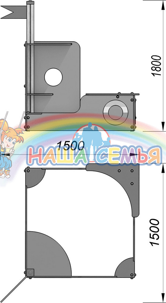 Песочница "Катерок", Наша семья — изображение 2
