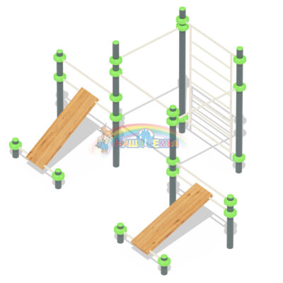 Спортивный комплекс для воркаут "СХ-30", Наша семья