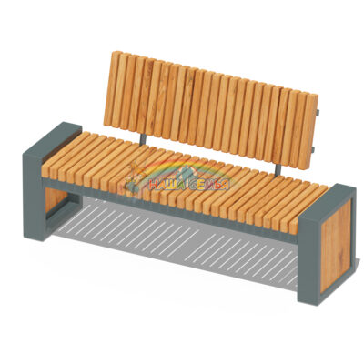 Скамья со спинкой 1,5м, Наша семья