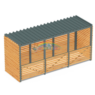 Навес для мусорных контейнеров, Наша семья