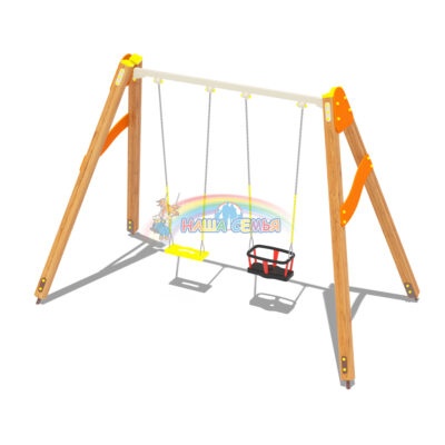 Качели двухместные "Эко", Наша семья