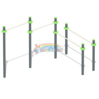 Турник двойной с брусьями "СХ-17", Наша семья