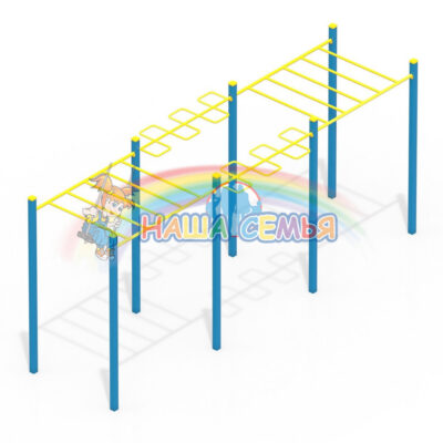 Спортивный комплекс для воркаут "Тип 8", Наша семья