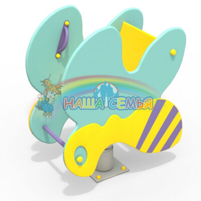 Качалка на пружине "Пчелка", Наша семья