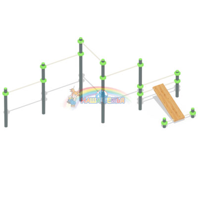Спортивный комплекс для воркаут "СХ-34", Наша семья