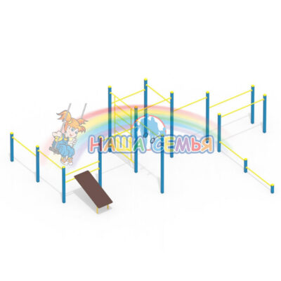 Спортивный комплекс для воркаут "Тип 6", Наша семья