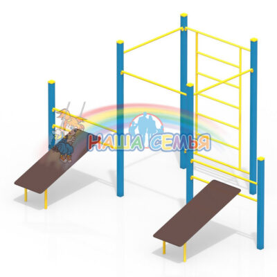 Спортивный комплекс для воркаут "Тип 3", Наша семья