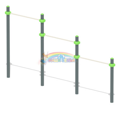 Турник тройной "СХ-4", Наша семья