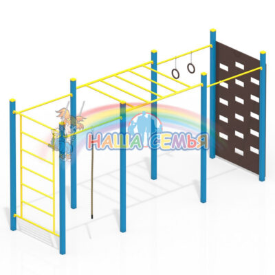 Спортивный комплекс для воркаут "Тип 11", Наша семья