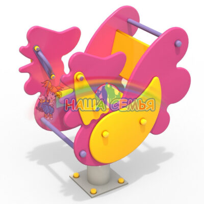 Качалка на пружине "Петушок", Наша семья
