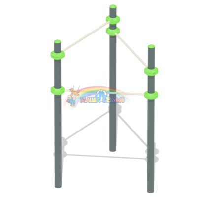 Турник трехуровневый "СХ-12", Наша семья