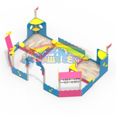 Песочный дворик "Тип 3", Наша семья